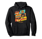 DreamWorks Puss In Boots: The Last Wish Logo Panels Pullover Hoodie