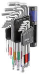 L-Nyckelsats Insex 1,5-10mm/Torx T10H-T50H 19 delar Sonic