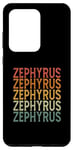 Coque pour Galaxy S20 Ultra Retro Sur Mesure Prénom Nom Zephyrus