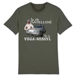T Shirt Etienne Le Bolideur "Vega-Missyl" - Pour Homme - Confectionné En France - Coton 100% Bio - Cadeau Anniversaire Film Et Série Humour Original Rigolo