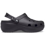 Crocs Classic Platform Clog - Sandales femme Black 39 - 40