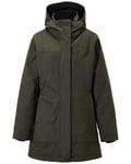 Pinewood Vadderad Vinterparkas Dam Dark Green M