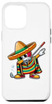 Coque pour iPhone 15 Pro Max Cinco De Mayo Balle de golf mexicaine | Golfi