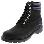 Timberland Homme 6 inch Basic WL WR Botte Tendance, Black Nubuck, 41.5 EU