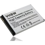 vhbw Batterie compatible avec Creative Zen Micro Photo lecteur de musique MP3 (700mAh, 3,7V, Li-polymère)