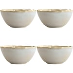 Daisy Skål 16 cm 4-pack, Cream