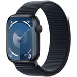 Apple Watch Series 9 GPS 45mm Midnight Aluminium Case with Sport Loop