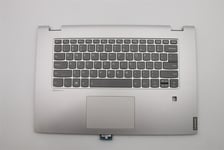 Lenovo IdeaPad C340-15IML Palmrest Touchpad Cover Keyboard US Silver 5CB0S17702