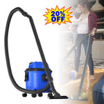 NEW 3IN1 15L BAGLESS 2000W CYLINDER VACUUM CLEANER/HOOVER (BLUE) WET&DRY 