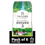 Taylors of Harrogate Lazy Sunday Ground Coffee, 200 g (Pack of 6 - Total 1.2kg)