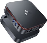 NiPoGi Mini PC Intel Alder Lake-N97 , Windows 11 Pro, 16Go RAM 512Go SSD, 4K UHD,1.8-3.6GHz, NOIR