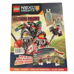 Lego Nexo Knights action packed books stickers press out characters action scene