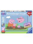 Ravensburger Peppa Pig Happy Family Life 2x24p