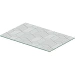 Duravit DuraSquare Cubic-line glashylla, 970x8 mm, vit
