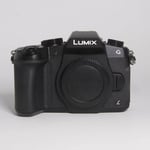 Panasonic Used Lumix DMC-G80 Mirrorless Camera Body Black