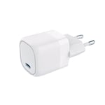 Gear charger 220v 1xusb-c pd/pps 25w white