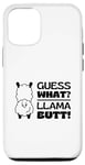 iPhone 12/12 Pro Guess What Llama Butt Dancing Booty Shaking Llamas Butts Gag Case