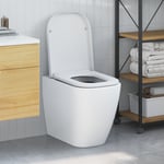 Snabbt l Release Toalettlock med Soft Close Duroplast Vit
