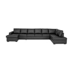 Scandinavian Choice U-soffa Crazy XXL U-Soffa Gigant Höger Svart 545615