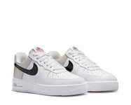 NIKE Air Force 1 '07 Crater Basketball Shoe White Grey Black Womens Ladies NEW