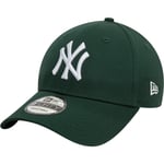 New Era 9FORTY League Essential New York Yankees Cap - Grøn - str. ONESIZE