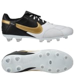 Nike Premier Iii Fg - Vit/guld/svart - Gräs (Fg), storlek 44