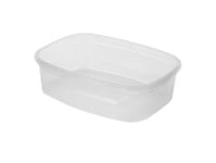 Plastmugg Oval 350Ml L136xb102xh38mm Pp Klar,50 St/Pk