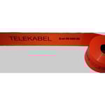 Markeringstejp, orange TELEKABEL, 125 mm, 250 m