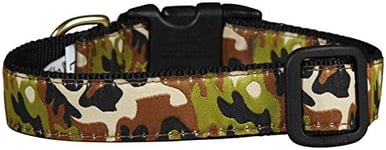 Up Country CAM-C-S Camo Dog Collar Narrow 5/8 Inch S