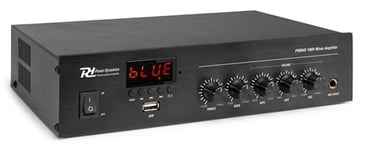 FYNDHÖRNAN /Power Dynamics PDM45 100V Mixer, Förstärkare,45W BT/MP3, 100V Mixer/Slutsteg Power Dynamics PDM45 100V Mixer-Amplifier with Bluetooth and media player 45W
