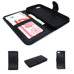 CherrysC Iphone 7+/8+ Plånbok Fodral Skydd Sky Case Svart