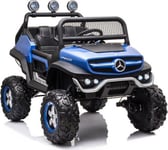 Lean Cars Batterifordon Mercedes Unimog S Blå Färg