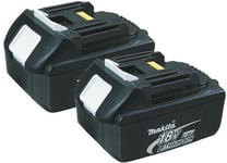 Makita 197273-5, Batteri, Litium-Ion (Li-Ion), 4 Ah, 18 V, Makita, 2 Styck