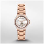 Michael Kors MK9051 Camille Silver Dial Rose Gold Bracelet Watch