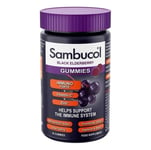 Sambucol Black Elderberry For Immune Support 30 Gummies (VEGAN) BBE 03/2025