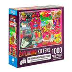 Exploding Kittens Jigsaw Puzzles for Adults -The Dreams & Nightmares of a Dog - 1000 Piece Jigsaw Puzzles For Family Fun & Game Night