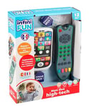 Infini Fun - Mon Duo High-Tech téléphone + télécommande - 1 télécommande trilingue Français/Anglais/Espagnol & 1 téléphone Ultra réalistes ! - Jouets d'imitation Multi-apprentissages dès 12 Mois