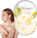 Shampoo Soap Bar for Hair,Organic Calendula Solid Shampoo Bar - anti Hair Loss B