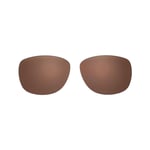 Walleva Brown Polarized Replacement Lenses For Oakley Trillbe X Sunglasses