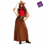 Kostume til voksne Cowboy kvinde M/L
