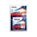 DVD+RW 8 cm 1,4 GB Philips 4x speed in jewelcase, 3 pieces