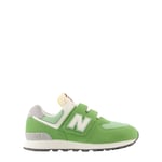 New Balance 574 Kids Sneakers Med Kardborreband Chive | Grön | 33 EU