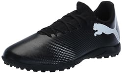 PUMA Homme Entraîneur de Gazon Future 7 Play Basket, Noir/Blanc, 44 EU