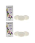 Yardley Womens April Violets Luxury Soap 100g x 3 For Her x 2 - NA - One Size