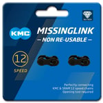 KMC MissingLink 12x DLC 2 Pr (Non Reusable) cycle bike chain
