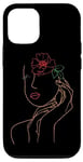 Coque pour iPhone 13 Fleur