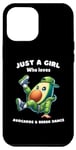 iPhone 14 Plus Just a Girl Who Loves Avocado and Funny Dancer Break Dance Case