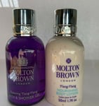 Molton Brown Ylang Ylang Body Wash & Body Lotion UNISEX 50ml NEW
