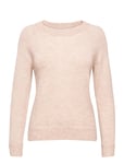 Selected Femme Slflulu Ls Knit O-Neck B Noos Rosa