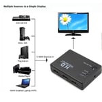 3 Port Hdmi Splitter Selector Switcher Hub Ir Remote Control